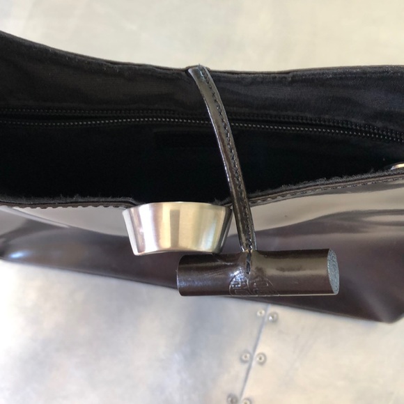 Kenzo Brown Leather Drop Shoulder Bag - Picture 9 of 11